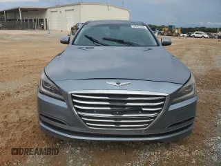 2015 Hyundai Genesis 3.8L with VIN KMHGN4JE4FU019004, listed as a Copart auction lot 64042934 with 163,006 mi miles and Salvage Title. Bid and sale history available at carsss.com. Image 5.