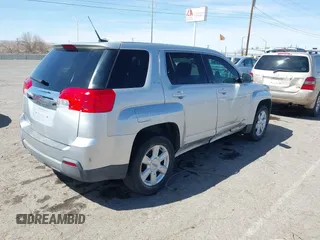 2013 GMC Terrain SLE z VIN 2GKALMEK0D6119021, wystawiony jako IAAI lot #41854308 z przebiegiem 97 849 mil mil oraz . Historia ofert i sprzedaży dostępna na DreamBid. Obrazek 4.