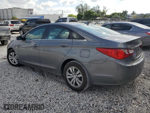 2012 Hyundai Sonata GLS with VIN 5NPEB4AC1CH433480, listed as a Copart auction lot 54971595 with 117,208 mi miles and Clean Title. Bid and sale history available at carsss.com. Image 2.