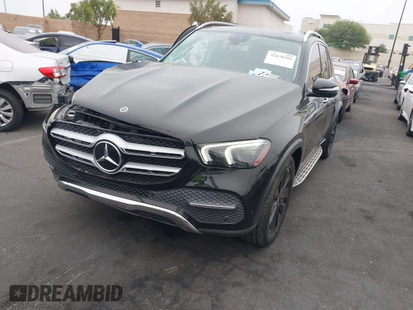 2020 Mercedes-Benz GLE 350 with VIN 4JGFB4KB2LA030640, listed as a IAAI auction lot 42478799 with 73,942 mi miles and . Bid and sale history available at DreamBid. Image 2.