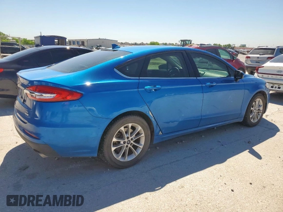 2020 Ford Fusion SE with VIN 3FA6P0HD5LR126264, listed as a Copart auction lot 53747815 with 60,032 mi miles and Clean title. Bid and sale history available at DreamBid. Image 3.