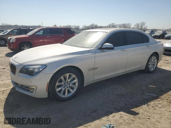 2015 BMW 7 Series 740Li with VIN WBAYE4C54FD947298, listed as a Copart auction lot 48323785 with 81,570 mi miles and Salvage Title. Bid and sale history available at DreamBid. Image 1.