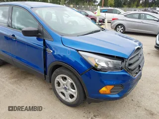 2018 Ford Escape S with VIN 1FMCU0F77JUB44916, listed as a IAAI auction lot 42136740 with 111,362 mi miles and . Bid and sale history available at carsss.com. Image 6.