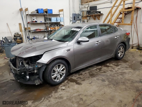 2018 Kia Optima LX with VIN 5XXGT4L34JG197399, listed as a Copart auction lot 88515515 with NaN miles and Non Repairable. Bid and sale history available at carsss.com. Image 1.