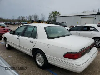 1997 Mercury Grand Marquis LS with VIN 2MELM75W4VX721307, listed as a Copart auction lot 51805575 with 137,354 mi miles and Salvage Title. Bid and sale history available at DreamBid. Image 2.
