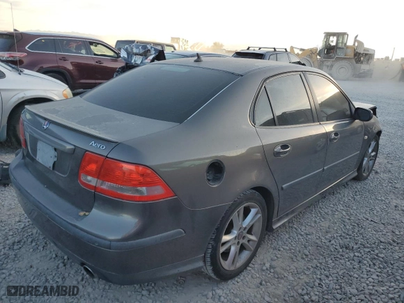 2006 Saab 9-3 Aero with VIN YS3FH41U861102489, listed as a Copart auction lot 74814114 with 0 mi miles and Salvage Title. Bid and sale history available at carsss.com. Image 3.
