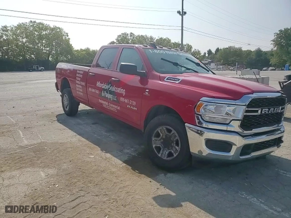 2019 Ram 2500 Tradesman with VIN 3C6UR5HL9KG662085, listed as a Copart auction lot 70751274 with 133,190 mi miles and Salvage Title. Bid and sale history available at carsss.com. Image 10.