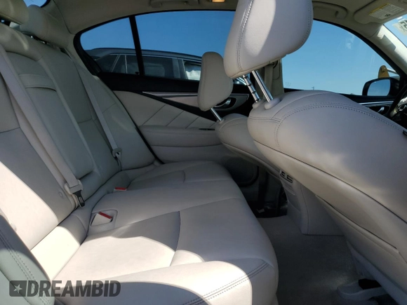 2015 Infiniti Q50 Premium with VIN JN1BV7AP7FM337221, listed as a Copart auction lot 50539345 with 113,075 mi miles and Salvage Title. Bid and sale history available at DreamBid. Image 10.