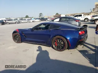 2017 Chevrolet Corvette with VIN 1G1Y12D75H5100590, listed as a Copart auction lot 52602565 with 36,884 mi miles and Salvage title. Bid and sale history available at DreamBid. Image 2.