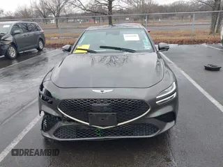 2023 Genesis G70 3.3T with VIN KMTG54TEXPU107334, listed as a IAAI auction lot 41565440 with 19,816 mi miles and . Bid and sale history available at carsss.com. Image 12.