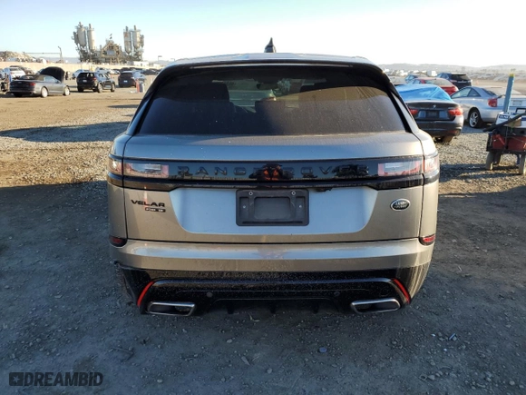2019 Land Rover Range Rover Velar R-Dynamic SE with VIN SALYL2FV0KA225811, listed as a Copart auction lot 46342295 with 36,071 mi miles and Salvage Title. Bid and sale history available at carsss.com. Image 6.
