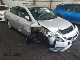 2016 Nissan Versa S Plus with VIN 3N1CN7AP1GL909853, listed as a IAAI auction lot 41585641 with 168,823 mi miles. Bid and sale history available at carsss.com. Image 1.