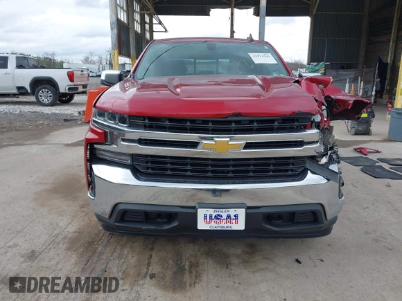 2021 Chevrolet Silverado 1500 LT with VIN 3GCUYDED8MG222154, listed as a IAAI auction lot 41923543 with 39,500 mi miles. Bid and sale history available at carsss.com. Image 11.
