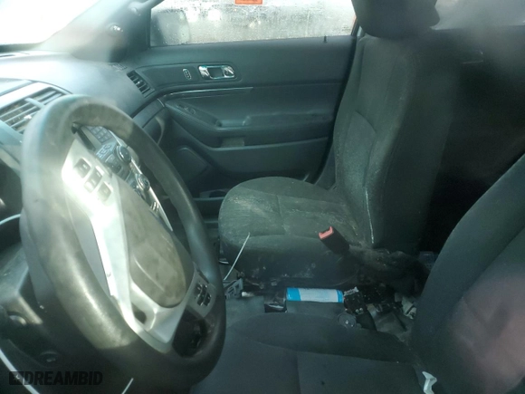 2013 Ford Utility Police Interceptor with VIN 1FM5K8AR7DGB29826, listed as a Copart auction lot 43964715 with 0 mi miles and Salvage Title. Bid and sale history available at carsss.com. Image 7.