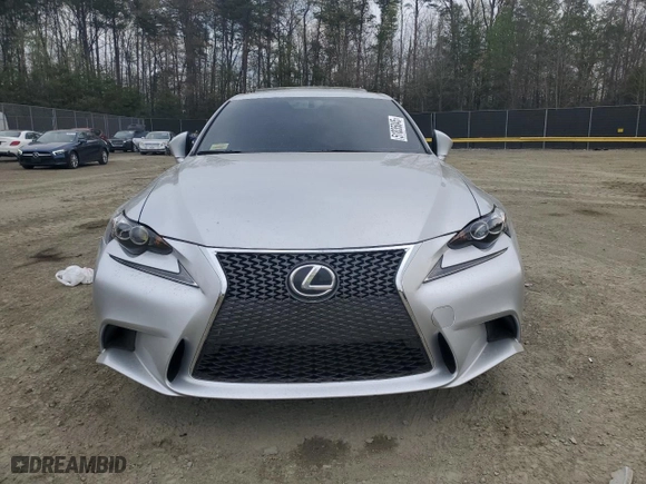 2015 Lexus IS 250 with VIN JTHCF1D22F5018930, listed as a Copart auction lot 51835045 with 118,700 mi miles and Salvage Title. Bid and sale history available at carsss.com. Image 5.