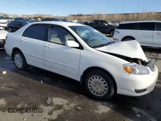 2003 Toyota Corolla CE with VIN 1NXBR32EX3Z057713, listed as a Copart auction lot 85710344 with 188,478 mi miles and Salvage Title. Bid and sale history available at DreamBid. Image 4.