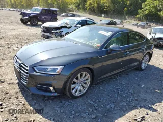 2018 Audi A5 Sportback Premium Plus with VIN WAUBNCF52JA129963, listed as a Copart auction lot 69507693 with 58,448 mi miles. Bid and sale history available at carsss.com. Image 1.