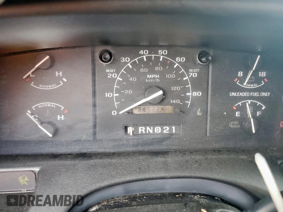 1994 Ford F-250 with VIN 1FTHX25H5RKB57176, listed as a Copart auction lot 63432875 with 188,923 mi miles and Salvage title. Bid and sale history available at DreamBid. Image 9.