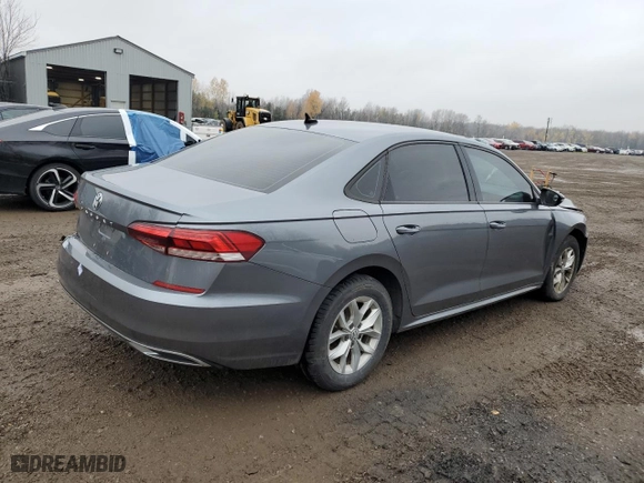 2020 Volkswagen Passat 2.0T S with VIN 1VWAA7A32LC019264, listed as a Copart auction lot 74610904 with 113,775 mi miles and Salvage Title. Bid and sale history available at carsss.com. Image 3.