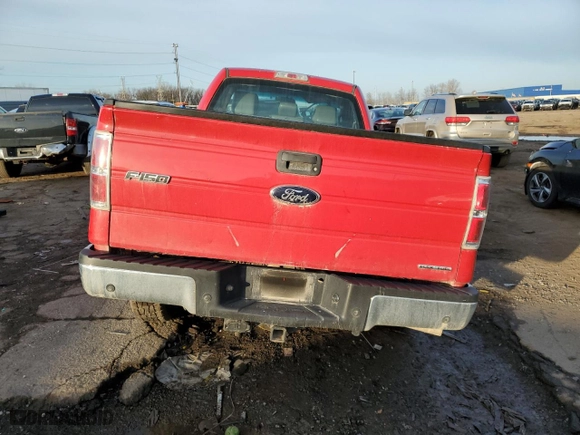 2014 Ford F-150 XL with VIN 1FTMF1CM7EKE03408, listed as a Copart auction lot 49476155 with 217,914 mi miles and Salvage Title. Bid and sale history available at carsss.com. Image 6.