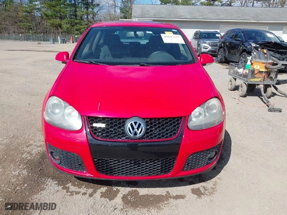 2008 Volkswagen GTI with VIN WVWFV71K38W308647, listed as a IAAI auction lot 41847537 with NaN miles. Bid and sale history available at carsss.com. Image 12.