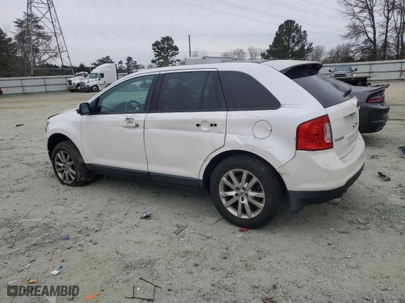 2013 Ford Edge SEL with VIN 2FMDK4JC3DBA93477, listed as a Copart auction lot 83619474 with 167,216 mi miles and Salvage Title. Bid and sale history available at carsss.com. Image 2.