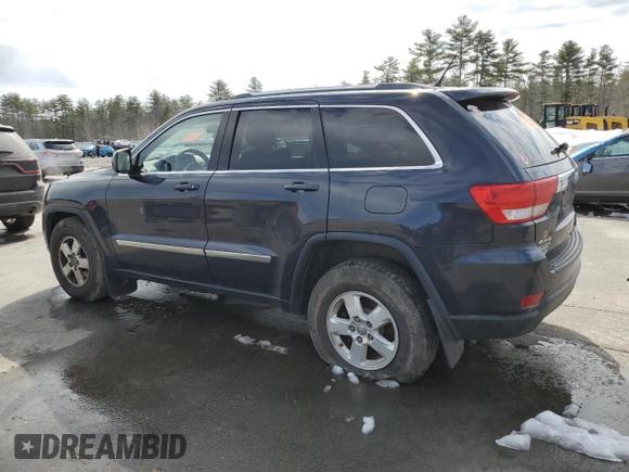 2013 Jeep Grand Cherokee Laredo with VIN 1C4RJFAG4DC505515, listed as a Copart auction lot 50211925 with 0 mi miles and Salvage Title. Bid and sale history available at carsss.com. Image 2.