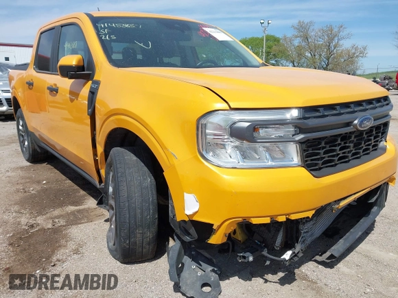 2022 Ford Maverick XL with VIN 3FTTW8F90NRA89835, listed as a IAAI auction lot 42211809 with 38,568 mi miles and . Bid and sale history available at DreamBid. Image 18.