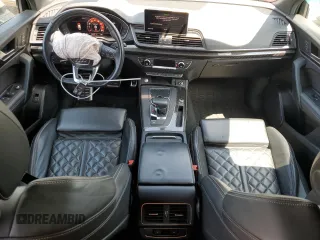 2019 Audi SQ5 Premium Plus with VIN WA1B4AFY3K2002715, listed as a Copart auction lot 64977024 with 73,762 mi miles and Salvage Title. Bid and sale history available at DreamBid. Image 8.