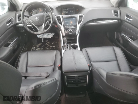 2019 Acura TLX with VIN 19UUB1F39KA001889, listed as a Copart auction lot 89307295 with 65,647 mi miles and Salvage Title. Bid and sale history available at carsss.com. Image 8.