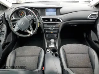 2019 Infiniti QX30 Luxe with VIN SJKCH5CP4KA011380, listed as a Copart auction lot 48665745 with 86,749 mi miles and Salvage title. Bid and sale history available at DreamBid. Image 8.