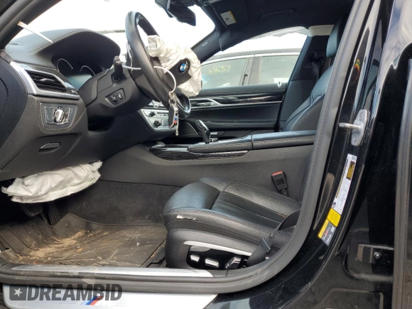 2017 BMW 7 Series 740e xDrive iPerformance with VIN WBA7J2C33HG497977, listed as a Copart auction lot 37351114 with 0 mi miles. Bid and sale history available at carsss.com. Image 7.