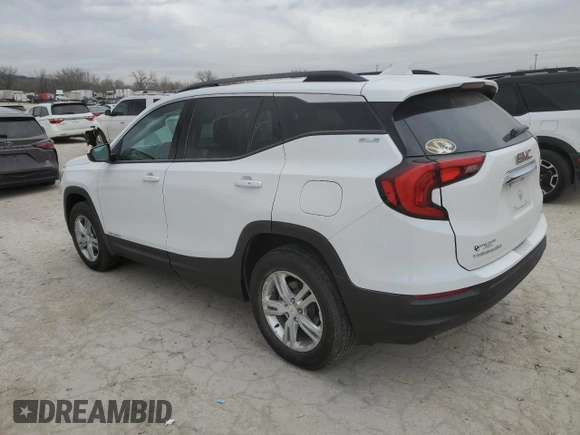 2018 GMC Terrain SLE Diesel with VIN 3GKALUEU7JL255204, listed as a Copart auction lot 84230084 with 112,248 mi miles and Salvage Title. Bid and sale history available at carsss.com. Image 2.