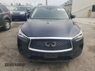 2019 Infiniti QX50 LUXE with VIN 3PCAJ5M37KF100121, listed as a Copart auction lot 49025983 with 23,523 mi miles. Bid and sale history available at carsss.com. Image 5.