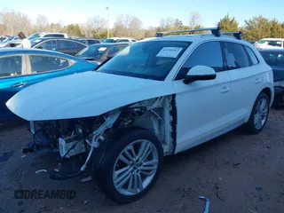 2020 Audi Q5 Premium Plus with VIN WA1BNAFY0L2014027, listed as a IAAI auction lot 41199263 with 30,430 mi miles. Bid and sale history available at carsss.com. Image 2.