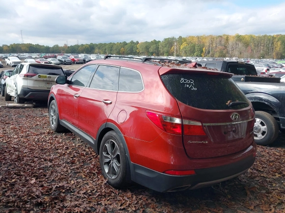 2014 Hyundai Santa Fe Limited with VIN KM8SN4HF9EU058002, listed as a IAAI auction lot 40785983 with 1 mi miles. Bid and sale history available at carsss.com. Image 3.