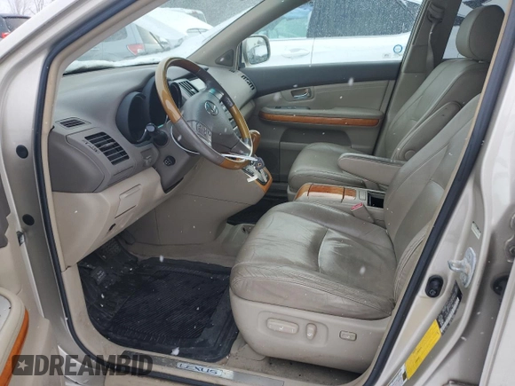 2008 Lexus RX 350 with VIN 2T2HK31UX8C060039, listed as a Copart auction lot 87805845 with 191,381 mi miles and Clean Title. Bid and sale history available at DreamBid. Image 7.