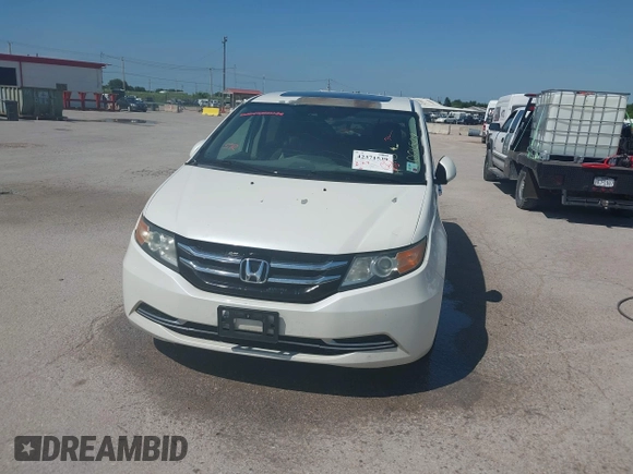 2014 Honda Odyssey EX-L z VIN 5FNRL5H61EB001509, wystawiony jako IAAI lot #42371539 z przebiegiem 259 195 mil mil oraz . Historia ofert i sprzedaży dostępna na DreamBid. Obrazek 12.