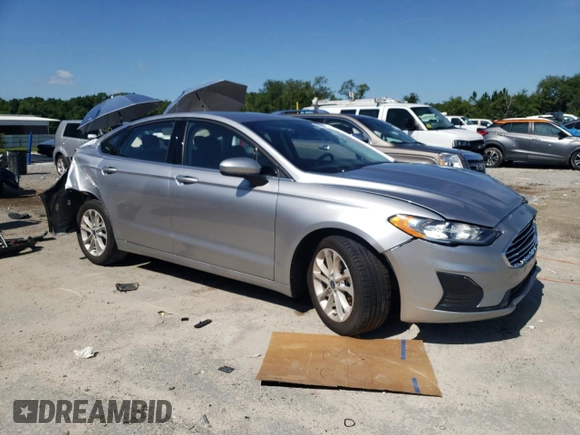 2020 Ford Fusion SE with VIN 3FA6P0HD4LR228218, listed as a Copart auction lot 60694665 with 32,060 mi miles and Non repairable. Bid and sale history available at DreamBid. Image 4.