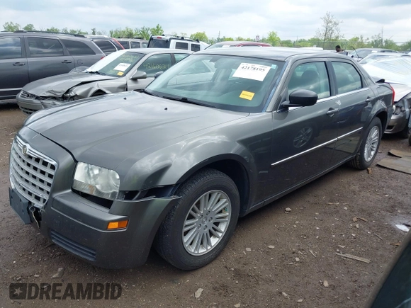 2009 Chrysler 300 LX with VIN 2C3KA43D49H558006, listed as a IAAI auction lot 42178195 with 208,864 mi miles and . Bid and sale history available at DreamBid. Image 18.