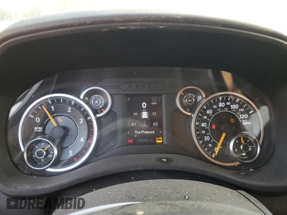 2019 Ram 2500 Tradesman with VIN 3C6UR4HL4KG712885, listed as a Copart auction lot 74555284 with 158,352 mi miles and Salvage Title. Bid and sale history available at carsss.com. Image 9.