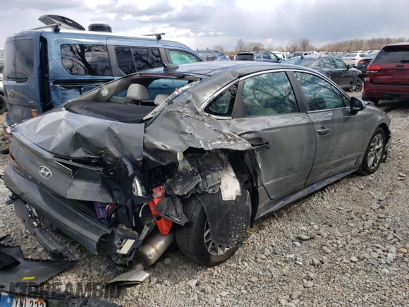 2023 Hyundai Sonata SEL z VIN KMHL14JA4PA302531, wystawiony jako Copart lot #50358785 z przebiegiem 64 886 mil mil oraz Szkoda całkowita • Salvage title. Historia ofert i sprzedaży dostępna na DreamBid. Obrazek 3.