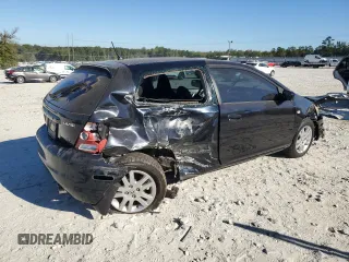 2002 Honda Civic Si with VIN SHHEP335X2U311044, listed as a Copart auction lot 75823094 with 216,126 mi miles and Salvage Title. Bid and sale history available at DreamBid. Image 3.