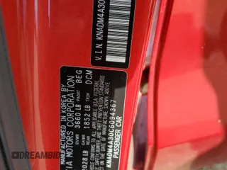 2012 Kia Rio LX with VIN KNADM4A30C6094367, listed as a Copart auction lot 52684565 with 108,915 mi miles and Salvage Title. Bid and sale history available at carsss.com. Image 12.