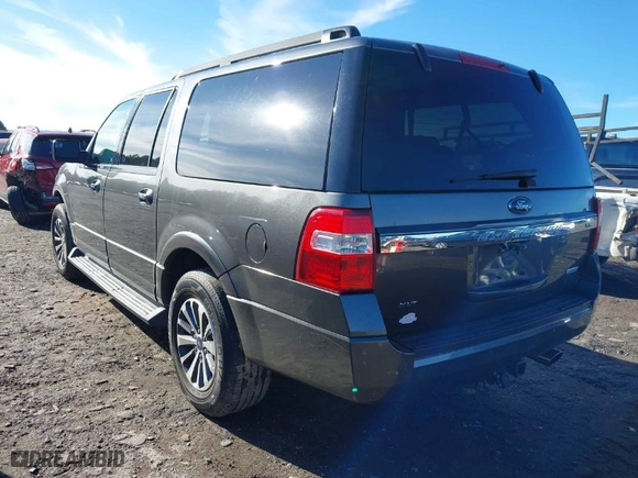 2017 Ford Expedition EL XLT with VIN 1FMJK1HT5HEA02260, listed as a IAAI auction lot 41215077 with 180,000 mi miles. Bid and sale history available at carsss.com. Image 3.