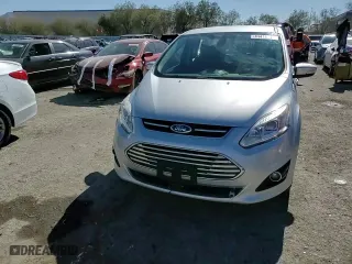 2017 Ford C-Max Energi Titanium with VIN 1FADP5FU0HL105772, listed as a Copart auction lot 44410475 with 56,756 mi miles and Salvage Title. Bid and sale history available at carsss.com. Image 14.