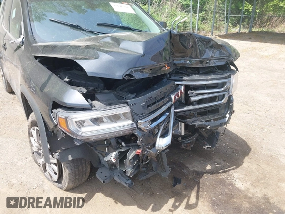 2020 GMC Acadia SLE with VIN 1GKKNKLA4LZ223060, listed as a IAAI auction lot 42146716 with 105,118 mi miles and . Bid and sale history available at DreamBid. Image 6.