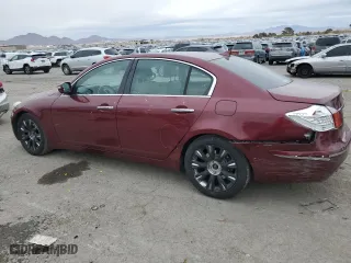 2011 Hyundai Genesis with VIN KMHGC4DE2BU138956, listed as a Copart auction lot 47662845 with 105,096 mi miles and Salvage Title. Bid and sale history available at carsss.com. Image 2.