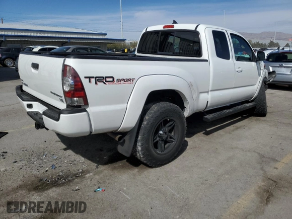 2014 Toyota Tacoma PreRunner with VIN 5TFTU4GN1EX058627, listed as a Copart auction lot 48744365 with 103,832 mi miles and Salvage title. Bid and sale history available at DreamBid. Image 3.