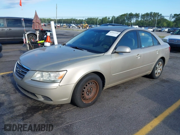 2009 Hyundai Sonata GLS with VIN 5NPET46C19H441111, listed as a IAAI auction lot 42313394 with 154,810 mi miles and . Bid and sale history available at DreamBid. Image 2.